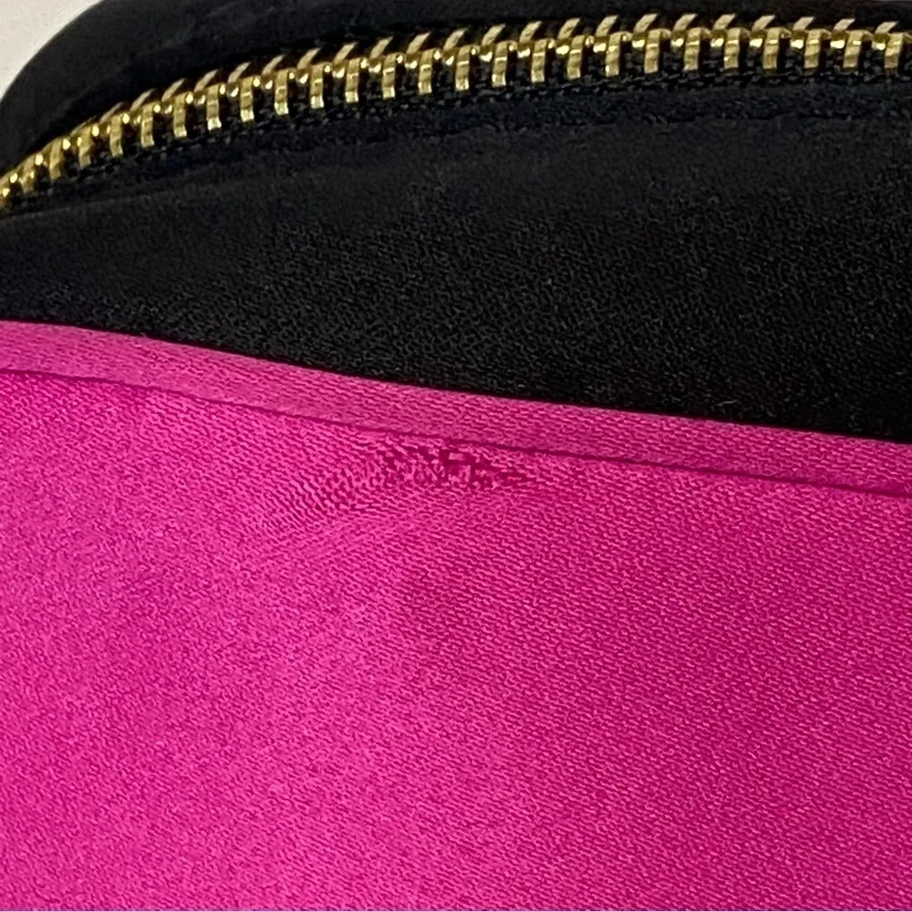 PRADA / Candy Pink & Black Cosmetic Bag